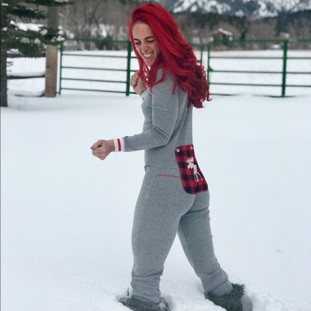 Little blue house onesie